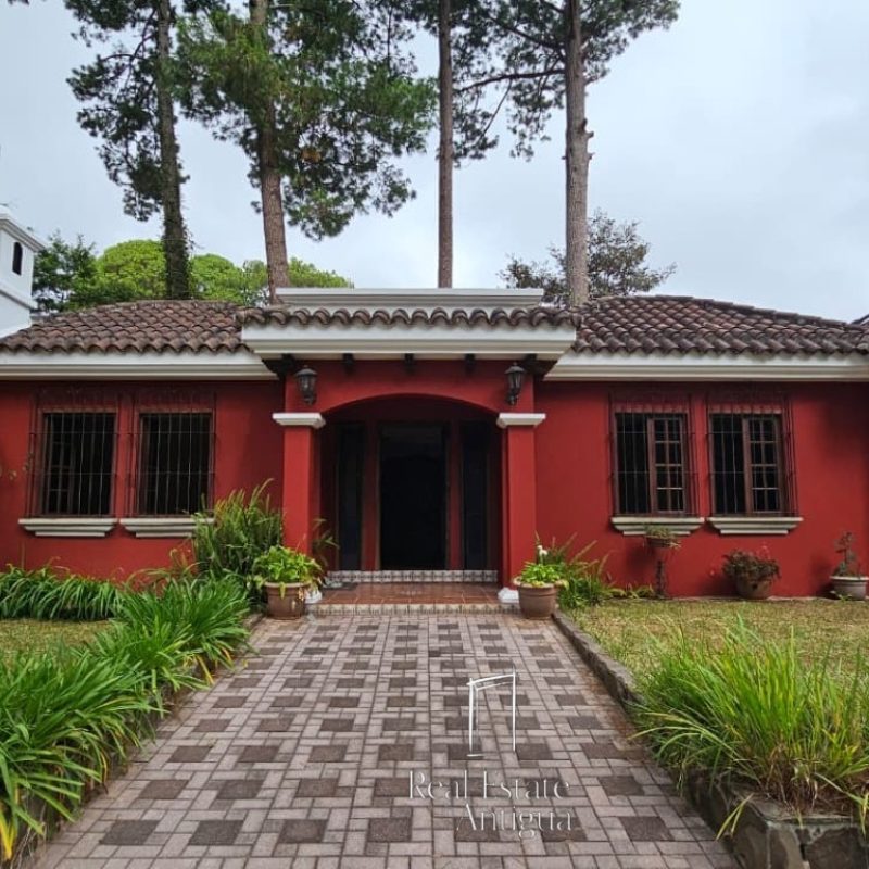 Single-story property with 530 m² of construction