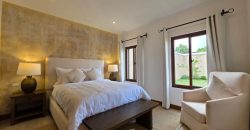 Property with beautiful views and a spacious garden