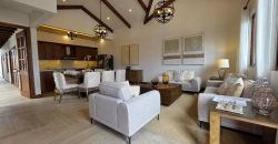 Property with beautiful views and a spacious garden