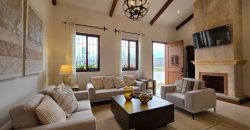Property with beautiful views and a spacious garden