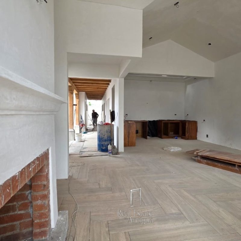 Propiedad en construcción con hermosas vistas