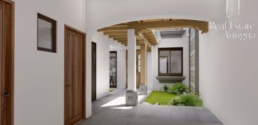 House under construction in Portal de Antigua