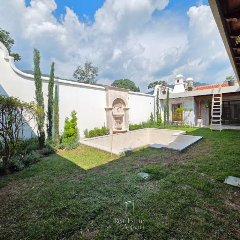 Elegant Corner Home with Pool in Prime Walkable Antigua Location