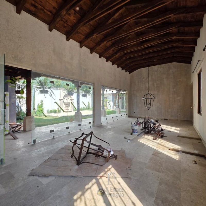 Elegant Corner Home with Pool in Prime Walkable Antigua Location
