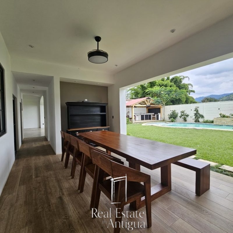 Furnished luxury home for rent near Antigua Guatemala