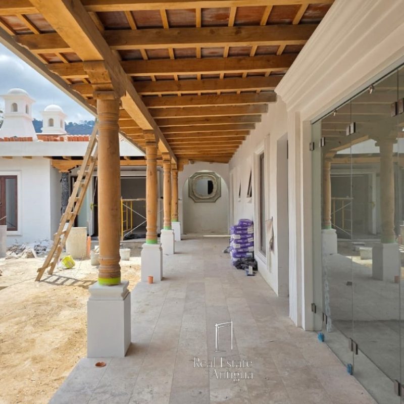 Elegant Corner Home with Pool in Prime Walkable Antigua Location