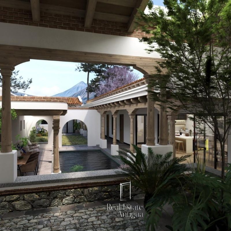Luxury Home Under Construction Just 5 Minutes from Downtown Antigua Guatemala